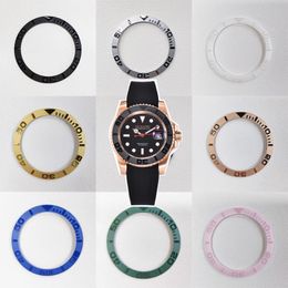 Repair Tools & Kits 38mm Mens Yacht Watches Replace Accessories Watch Face Ceramic Bezel Insert For 40mm Rol Case