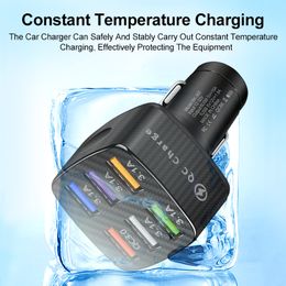 4.0 3.0 Quick Charge Car Charger For iPhone 13 12 11 Pro Max Xiaomi Huawei Samsung S22 21 10 Fast Charging Type C USB