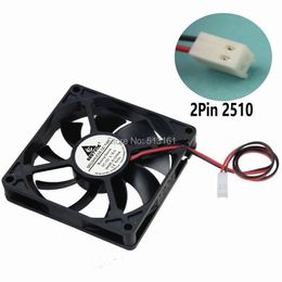 Fans & Coolings Piece Gdstime DC 12V 2Pin 2510 Connector 80mm CPU Case Cooling Cooler Fan 80x80x15MMFans