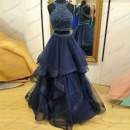 Descuento Vestidos De Graduación De Color Azul Marino 2022 en venta en  DHgate Spain \u0026 Mexico