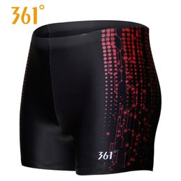 361 Men's Trunks Sport Swimming Trunks Competitive Tight Boxer Shorts Quick Dry Summer Beach Pool Swim Short Pants Mens Swimwear 220505