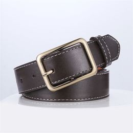 Men Designers Belts Women Waistband Ceinture Brass Buckle Genuine Leather Classical Designer Belt Highly Quality Cowhide Width 3.8cm With box #G10