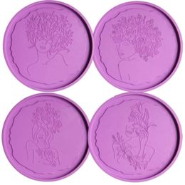 Other Flower Fairy Tray Moulds DIY Maiden Resin Beauty Silicone Epoxy Casting MoldsOther OtherOther