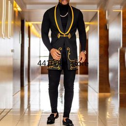 Ethnic Clothing Fashion 2022 Men Africa Suit Vest African Clothes Hip Hop Sleeveless Blazers Casual Dress Robe Africaine