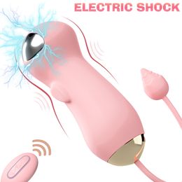 Electric Shock Vibrating Egg Kegel Ball Vaginal Exerciser Female Masturbator G-spot Stimulator Pussy sexy Toys for Couple