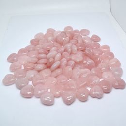 Natural Stone Pink Crystal 20*9mm Ornaments Quartz Healing Crystals Energy Reiki Gem craft Hand pieces Living Room Decoration