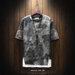 Summer Fashion T Shirt Men New Style Design Print O Neck Short Sleeve Men's T-Shirts Casual Slim Fit Top Tees Mens M-5XL