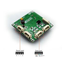 Compact 38 * 38mm PCB Switch Module OEM Network Module Mini Tamanho 4 Portas Ethernet Switch PCB Board 10 100Mbps OEM ODM *