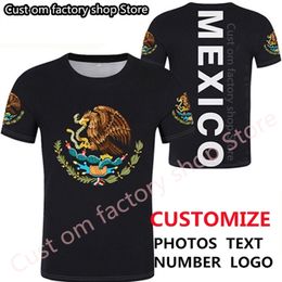 Summer THE UNITED STATES OF MEXICO Boys SERBIA republic t shirt 3D Printed spanish mexican Girls Streetwear Children tee 220620