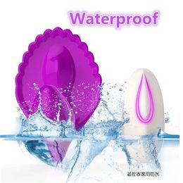 20 Speed Wireless Remote Control Dual Vibration Strapless Strap on Dildo Vibrator Invisible Vibrating Panties sexy Toys TD0189