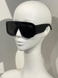 Occhiali da sole da donna 0980S Retro piatto quadrato Full Frame Fashion Case Occhiali da sole di lusso UV400 Occhiali classici Luxurys Occhiali da sole firmati da uomo Scatola originale