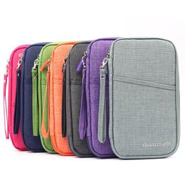 Card Holders Travel Wallet Big Capacity Passport Cover Documents Holder Wristlets Clutch Organiser Case Packing CubesCard