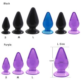 Nxy Anal Toys Mise M gs06 Large Backyard Beads Anal Balls Bigger Plug Beads Sex Soft Silicone Vaginal Butt Plug 220506