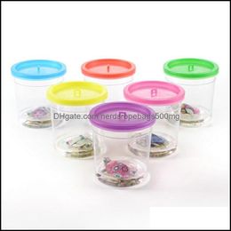 Other Aquarium Fish Aquariums Pet Supplies Home Garden Betta Jellyfish Mini Small Transparent Plastic With Lid Cup Tank 229 G2 Drop Delive