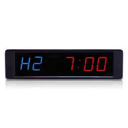 1 selling Led crossfit timer garage sports training clock gym tabata LJ200827