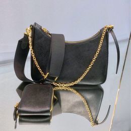 Genuine leather handbag hobo crossbody bag shoulder bag for women fashion bags lady chains handbags cowhide hobo chain purse messenger bag