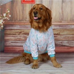 Funny printing big dog clothes Outfit Dog Hoodies Coat Large Dogs Shepherd Pullover Pets Clothing vetement chien Y200330