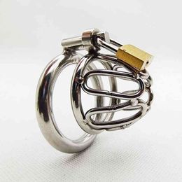 NXY Chastity Device Padlock Short Head Pants Penis Abstinence Lock Sm Fun Men's Products Equipment Jj Tools for Men 0416