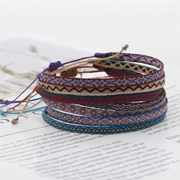 Vintage friendship handmade weave bracelet Jewellery mens designer bracelet for woman green blue red balck South American Love Bracelets Teen Girls Gift Multicolor