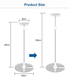 Desk Sign Clip Stand Steel stainless tabletop signboard clip poster picture display clamp table advertising promotion sign display stand