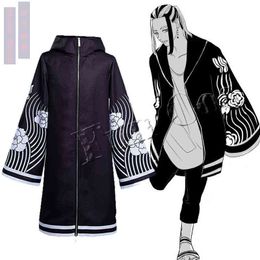 Anime Tokyo Revengers Bonten Brahman Wakasa Imaushi Cosplay Cloak Burafuman Black Trench Robe Senju Kawaragi Outfit Adults Kids AA220324