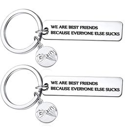 Fiashion Gifts for good Friend Friendship Keychain We are Friends Pinky Promise Keychains Jewellery for Teen Girl Women Coworker Birthday