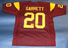Custom Mike Garrett Usc Trojans Throwback Jersey Southern Cal Ed Add Any Name Number