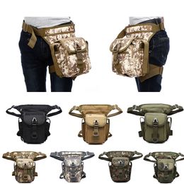Tactical Leg Bag Oudoor Sports Pack Assault Waistpack Combat Waist fanny Pack Camouflage Camo NO11-452