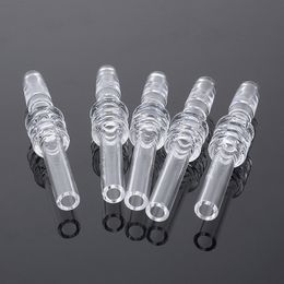 10mm 14mm 18mm Quartz Tip Smoking Accessories for Mini Nectar Collector Kit Quartzs Nail Dabber Philtre Tip Free Shiping GQB19-21