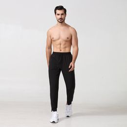 Wholesale lu-CK 22006 quick-drying trousers loose-fitting reflective thin fitness pants running sports trousers With brand logo pants Purchase need to see size chart
