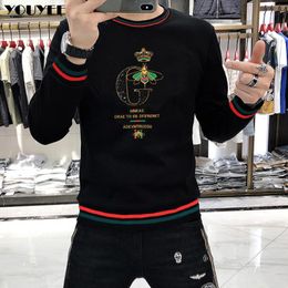 Essentialshoodie/Designer Essientials Hoodie Male Sequin Embroidery Long Sleeve Trend Top Heavy Craft Casual Autumn Winter Fashion Pullover 693
