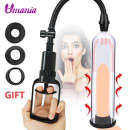 Penis Pump sexy Toys for Men Enlargement Vacuum pump Dick Male Masturbator Enhancer Massager Toy For Adults 18+