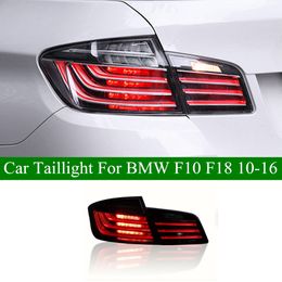 Car Driving Tail Light For BMW 5 Series F10 F18 520i 525i 530i Rear Fog Reverse Taillight Assembly Turn Signal Lamp 2010-2016