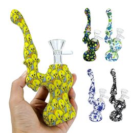 smoking accessories water pipe hookah filter silicone bongs unique shape