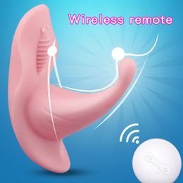 Panties Dildo Vibrator USB Wireless Remote Control Butterfly Wearable For Women G-Spot sexy Toys for Couple Bdsm Gift