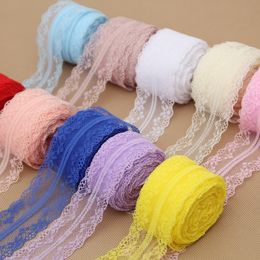 Non-bounce Lace Double Lace Roll Spot Diy Clothing Accessories Curtain Lace 4CM 10 Metres A Roll 1221600