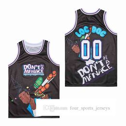 00 LOC DOC Dont Be A Menace To South Central Movie Baseball Jersey