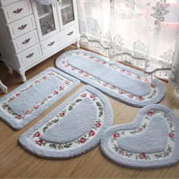 Carpets Floor All Shapes 5 Colors Non Slip Bath Mats Rug For Bathroom Toilet Living Room Bedroom Kitchen Mat RugsCarpets