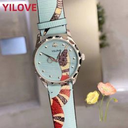 Luxury High Quality Womens Watch Quartz Imported Movement 38MM Clock Classic Sapphire Glass Stainless Steel Case Waterproof Genuine Leather Strap Wristwatches