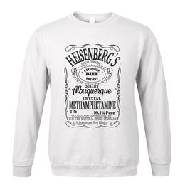 Sweatshirt Men 2019 Printed Breaking Bad Heisenberg Fashion Hoodies Spring Winter Fleece O-neck Men's Sportswear Harajuku K-pop C19041901