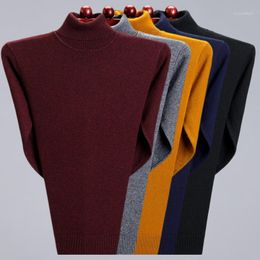 Men's Sweaters Turtleneck Men Clothes 2022 Autumn Winter Cashmere Cotton Blend Warm Jersey Hombre Pull Homme Hiver Pullover Sweater