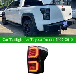 Dynamic Turn Signal Light LED Brake Reverse Fog Taillight Assembly For Toyota Tundra Tail Lamp 2007-2013 Car Accessories