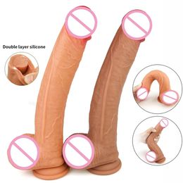 Realistic Dildo Silicone Soft Huge sexyual Plug big peniss sexy Toys for Woman Strap On Female Masturbators Dick Men Anal Products Beauty Items