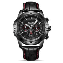 Wholesales Customized 2102 Hot selling Men's Quartz watches Outdoor sport 30m waterproof Multifunctional Chronograph Luminous Calendar Bracelet silicone watch