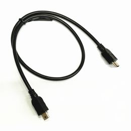 50cm USB 2.0 Mini-B 5-Pin to Mini-B 5-Pin Male/Male Cable