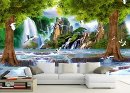 wallpapers mural big tree scenery background wall living room TV photo wallpaper on the wall 3d and 5d wallpanels home design bedroom