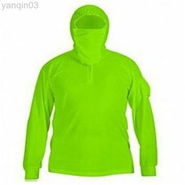 Hoodies With Zipper And Mask Long Sleeves Fishing Jerseys Quick Dry Protection Fishing Shirt Newest Men Fishing Clothing L220801