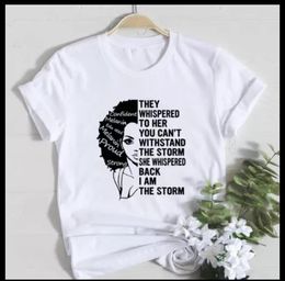 Beautiful Tee African Lady Women T-shirt Girl Sisters Black Lives Matter Funny 90S Print Tops Tee,Drop Ship