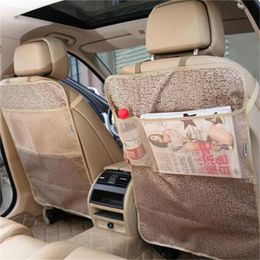 Car Organiser Kick Mats Back Seat Protectors Storage Pocket For Protection From Kid Dirt Waterproof Covers