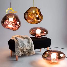 Pendant Lamps Modern Lava LED Lights Lighting LOFT Living Room Bedroom Decoration Hanging Lamp Cafe Light Fixtures Home LampPendant